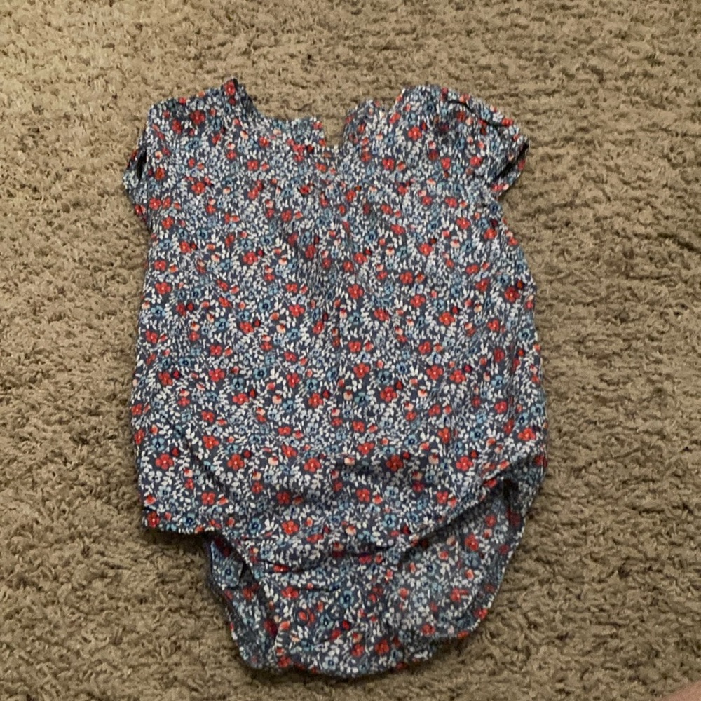 Osh kosh Floral Baby Onesie